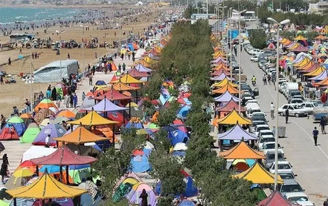 مسافران نوروزی بوشهر در حال افزایش هستند