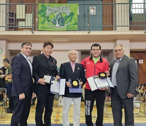 سفر نمایندگان فدراسیون کشتی ایران به ژاپن