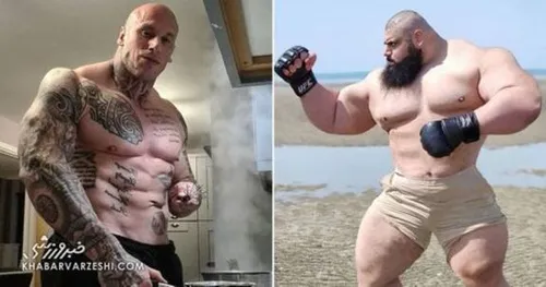 (ویدئو)  لحظه ناک اوت شدن سجاد غریبی معروف به هالک ایرانی