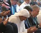 اقامه نماز بر پیکر شهید اسماعیل هنیه با حضور هزاران نفر از مردم قطر