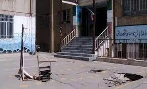 خطر فرونشست مدارس پنج استان کشور