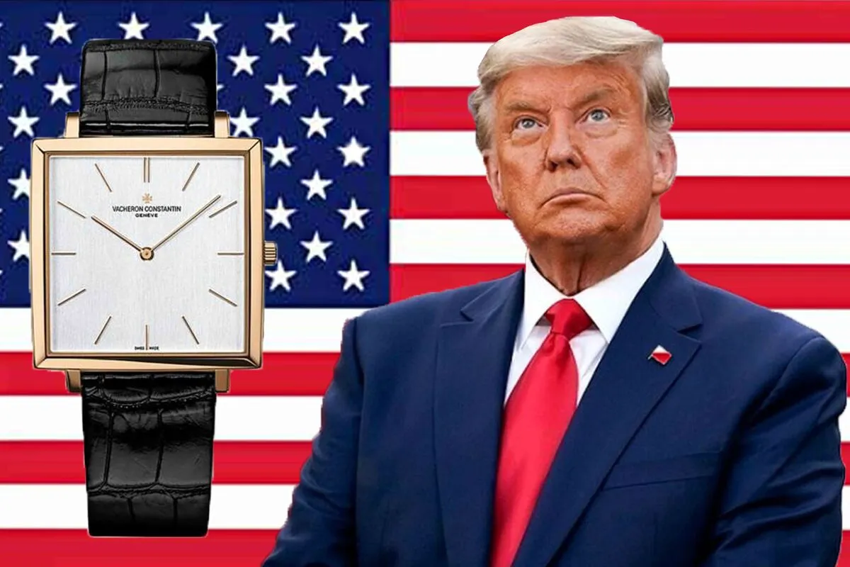 واشرون کنستانتین گران اما ساده بر دست رئیس‌جمهور آمریکا