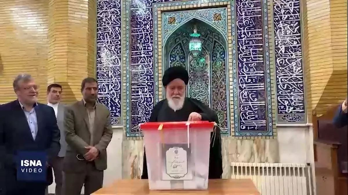 رأی دادن علم‌الهدی در انتخابات بعد از فوت دامادش