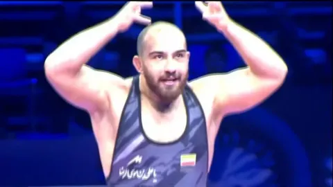 هرکول آملی کشتی ایران طلا گرفت