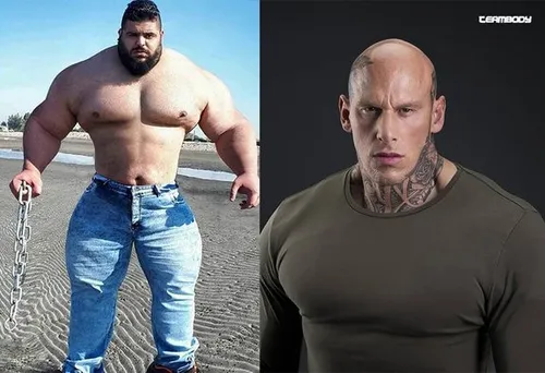 (ویدئو)  لحظه ناک اوت شدن سجاد غریبی معروف به هالک ایرانی