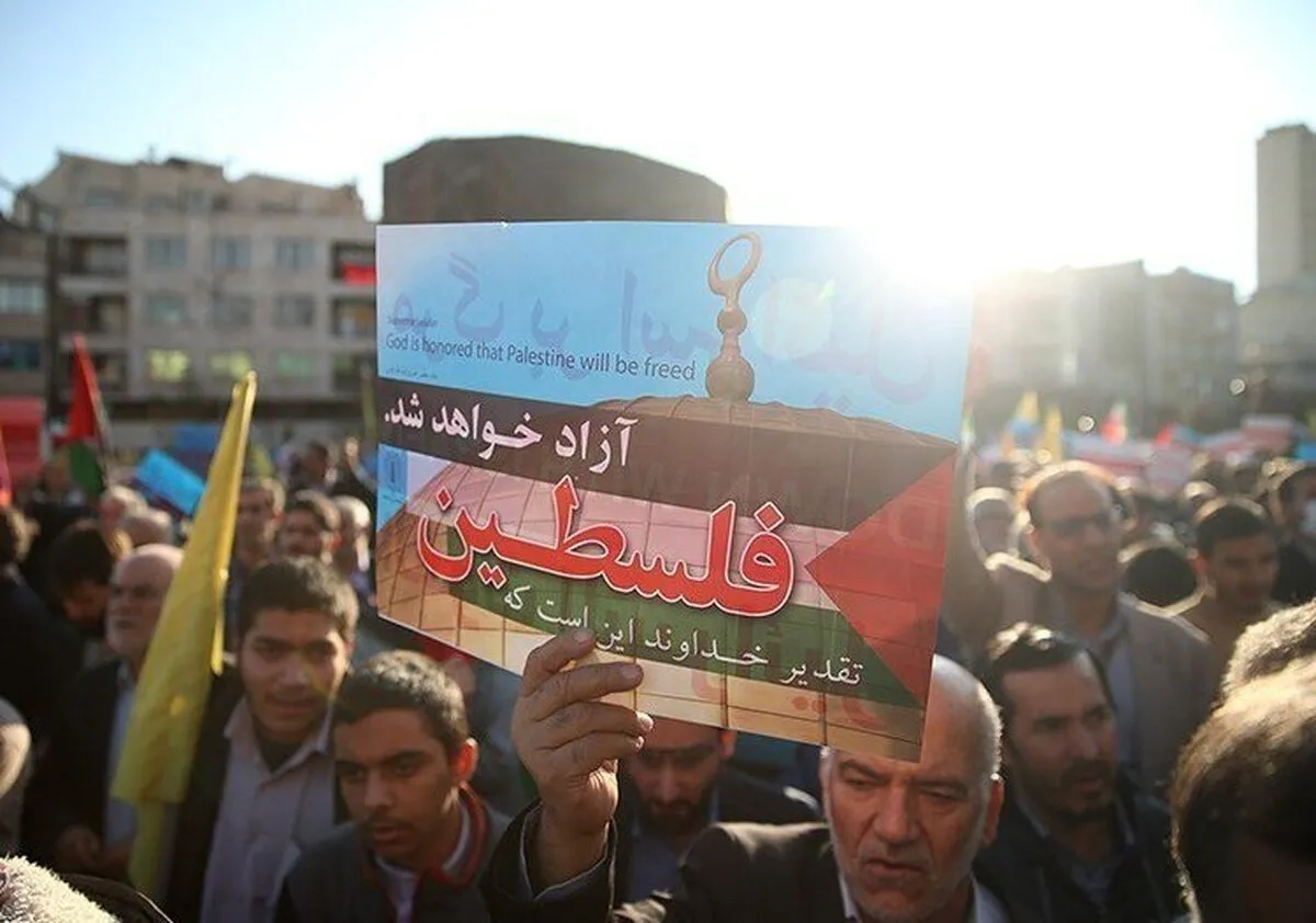 ایرانیان به خیابان آمدند؛ موج طوفان‌الاقصی شده غران باشید