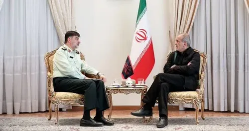 دیدار سردار رادان با رئیس&zwnj;جمهور منتخب
