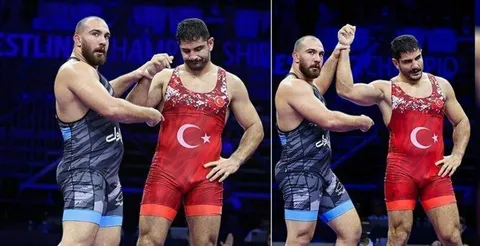 قدردانی ترک‌ها از حرکت پهلوانی زارع بعداز شکست آکگول