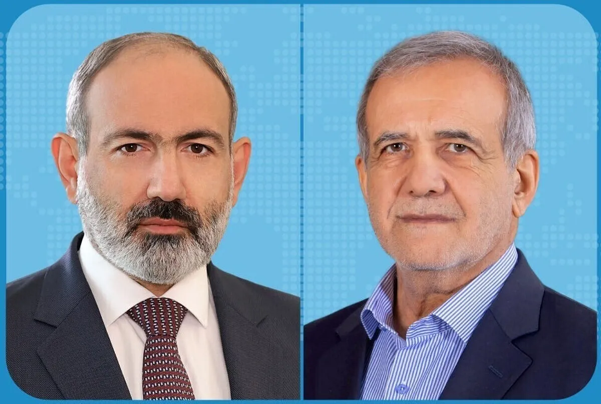 هشدار پزشکیان به پاشینیان درباره اهداف آمریکا در قفقاز