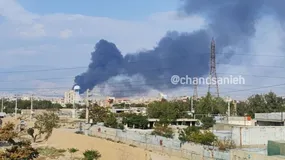 آتش سوزی در تهران