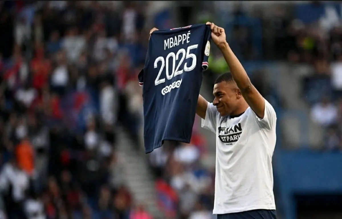 امباپه در مقابل پاری‌سن‌ژرمن