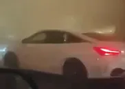 طوفان شدید خاک در نجف + فیلم