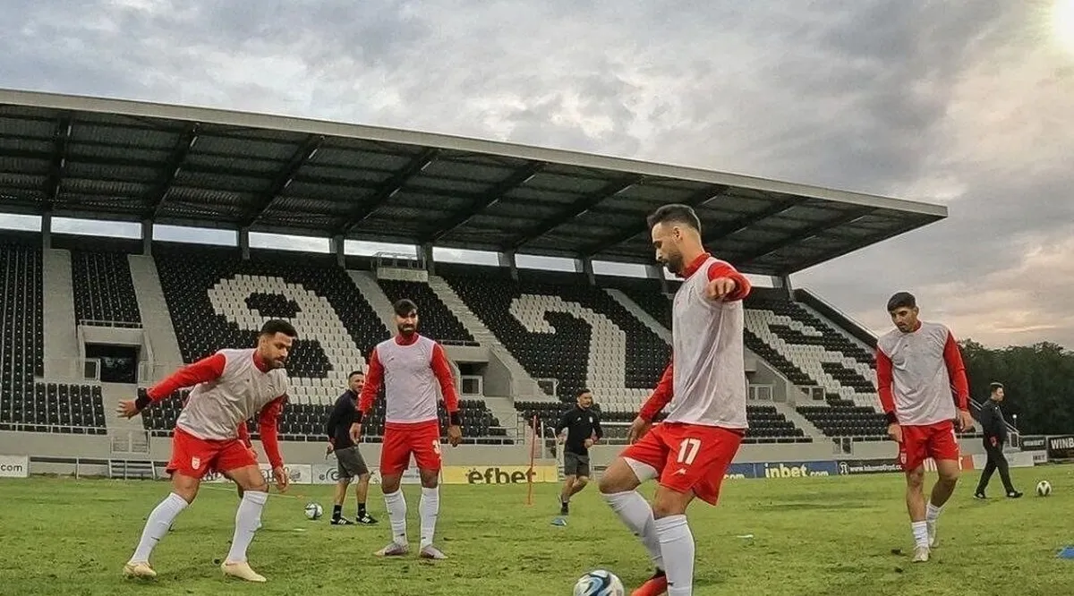 عکس| تیم ملی در بلغارستان تکمیل شد