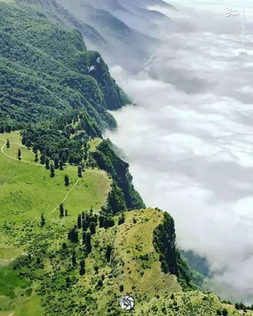 عکس/ نمایی از ‏ارتفاعات جهان نما، گلستان