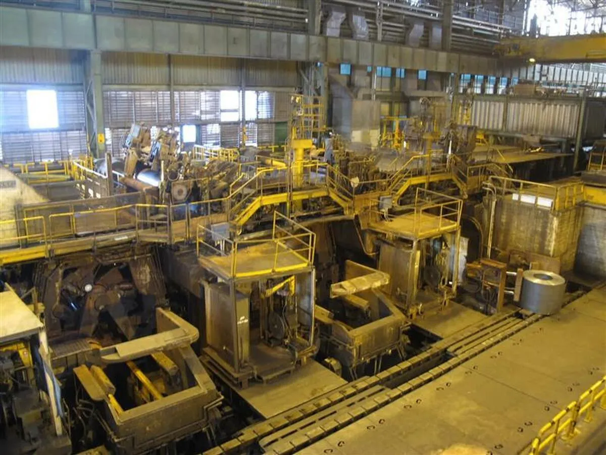 به صفر رسیدن توقف ناشی از گیرِ ورق در کلاف پیچ‌های نورد گرم