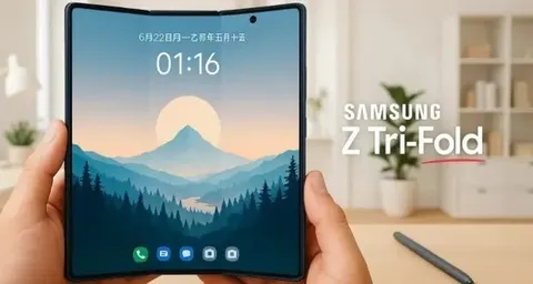 تصاویر گوشی Z Tri-Fold سامسونگ منتشر شد