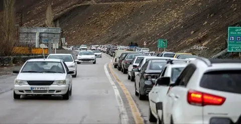 جاده چالوس یکطرفه شد