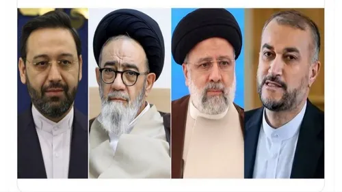 رئیس&zwnj;جمهور و هیات همراه در پی سانحه سقوط بالگرد به شهادت رسیدند