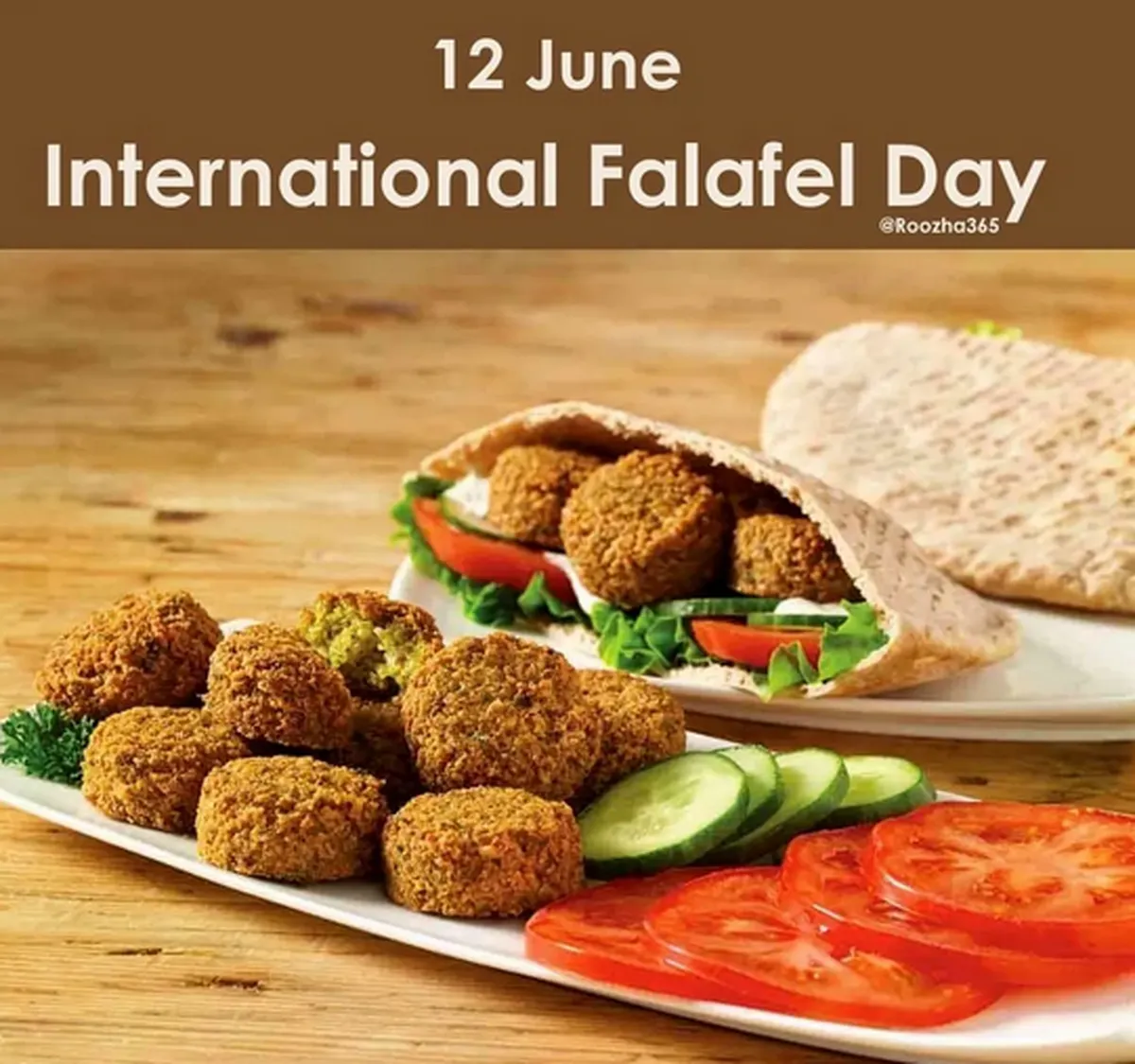 ۱۲ ژوئن ⁧روز جهانی فلافل⁩ است
