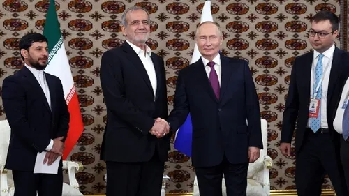 دیدار شی و پوتین در پکن
