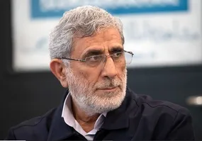 سردار قاآنی با چشمانی ناراحت!