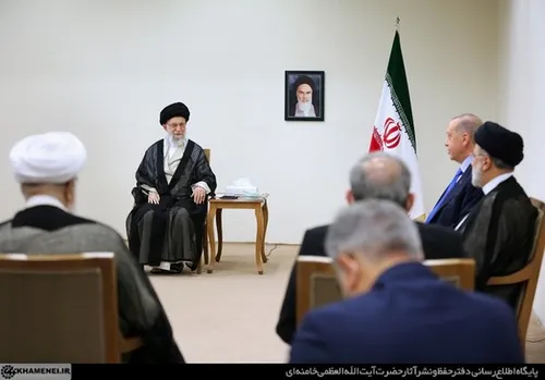 دیدار رئیس&zwnj;جمهور ترکیه با رهبر انقلاب