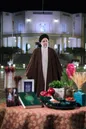 تصویر سفره هفت سین متفاوت رئیسی در حیاط هیئت دولت