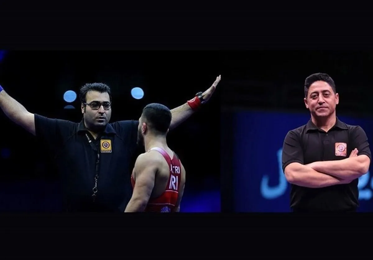معرفی ۲ داور کشتی ایران در المپیک ۲۰۲۴ پاریس