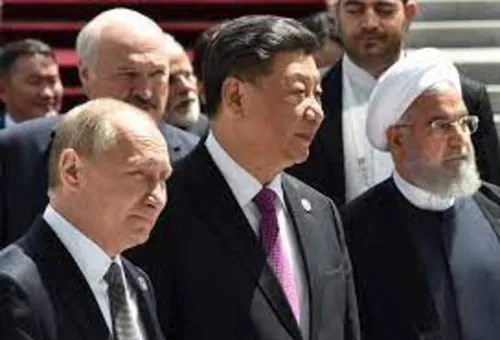 دیدار رئیسی با پوتین در سمرقند