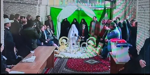 حضور داوود میرباقری، کمال تبریزی، داریوش ارجمند و مهران رجبی پای صندوق رای