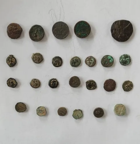 کشف ۳۳ سکه تاریخی در ساری