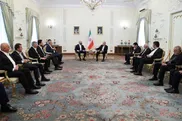 دیدار پزشکیان با رئیس اتحادیه میهنی کردستان عراق + عکس