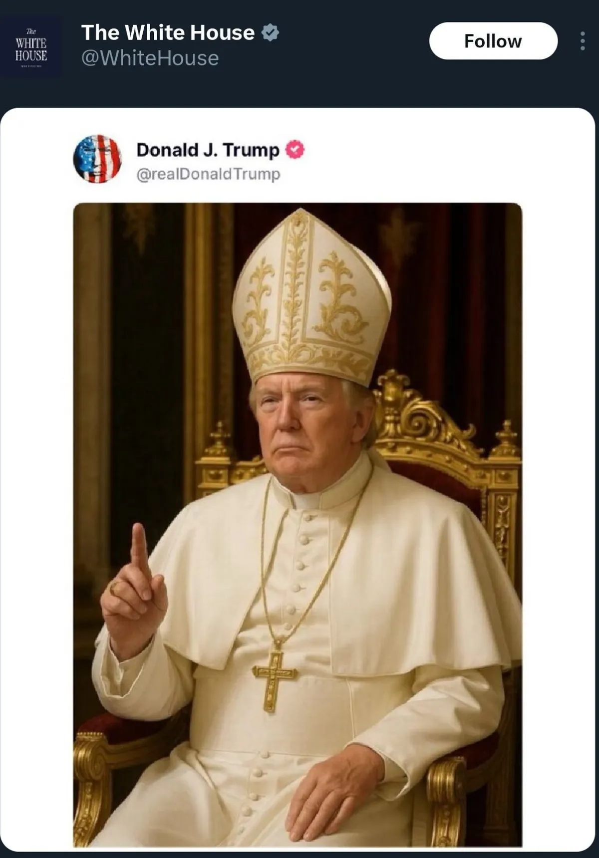 ترامپ پاپ خواهد شد؟!