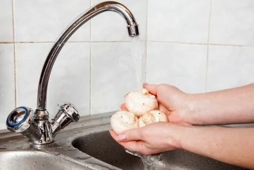 ۸ ماده غذایی که قبل از پختن نباید شست!