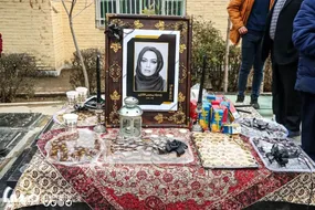 تصاویری تازه از مراسم تشییع پردیس افکاری