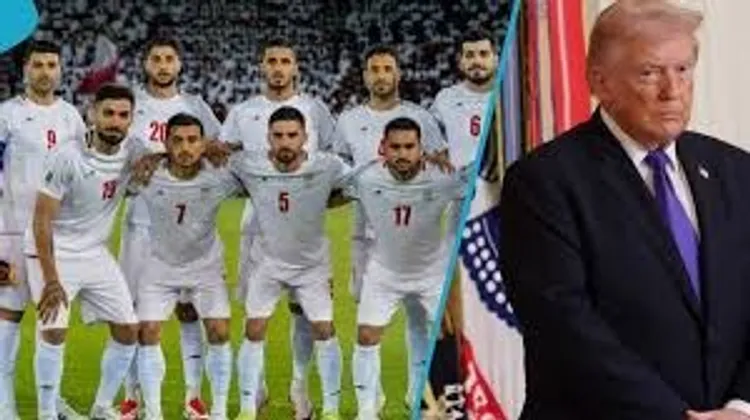 ترامپ مقابل تیم ملی ایران دیوار کشید!