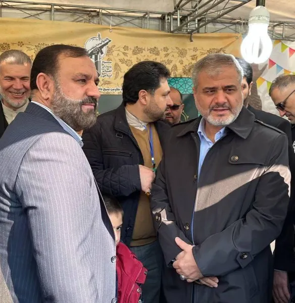 علی القاصی مهر، رئیس کل دادگستری استان تهران و علی صالحی، دادستان تهران

