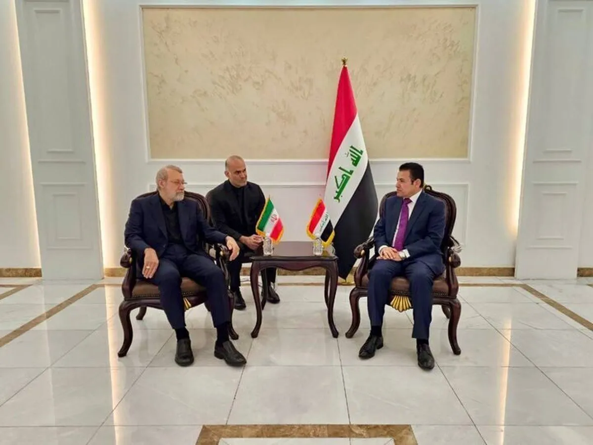 لاریجانی وارد عراق شد