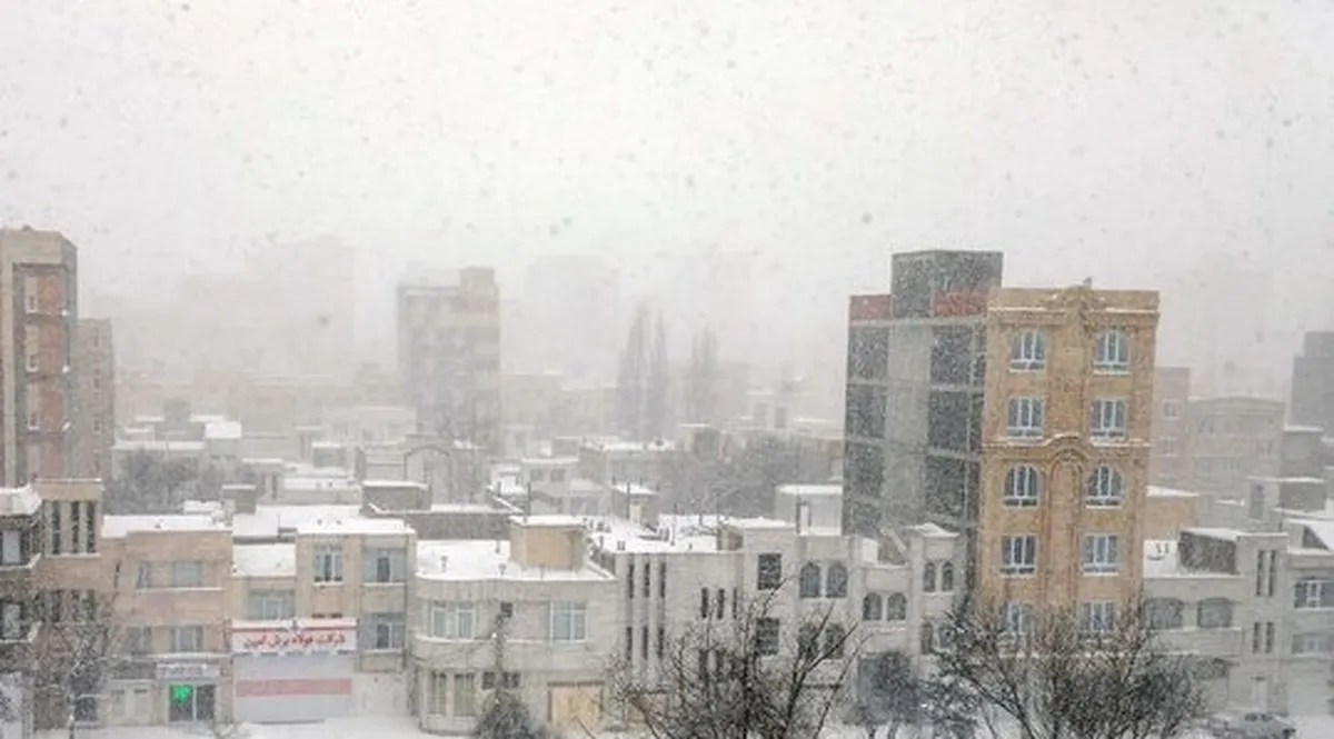 کاهش محسوس دما و وقوع کولاک در بسیاری از استان‌ها