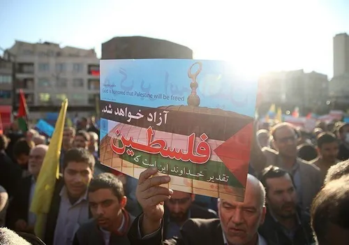 ایرانیان به خیابان آمدند؛ موج طوفان&zwnj;الاقصی شده غران باشید