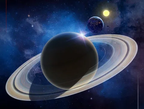 سیاره زحل ۳۰ شهریور در نزدیک‌ترین فاصله از زمین