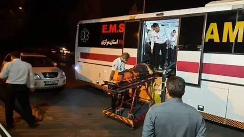 ۵۰ مصدوم و ۲ فوتی در حادثه واژگونی اتوبوس