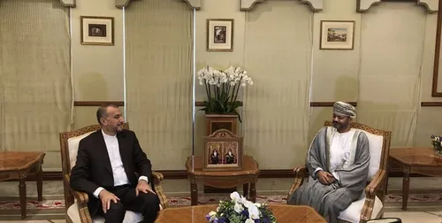 دیدار و گفت و گوی امیرعبداللهیان با همتای عمانی
