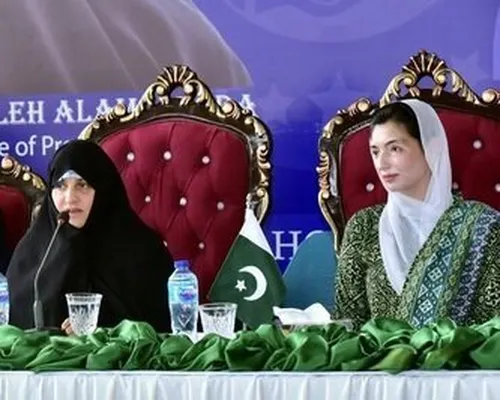 جمیله علم الهدی در پاکستان، &laquo;بانوی اول&raquo; شد