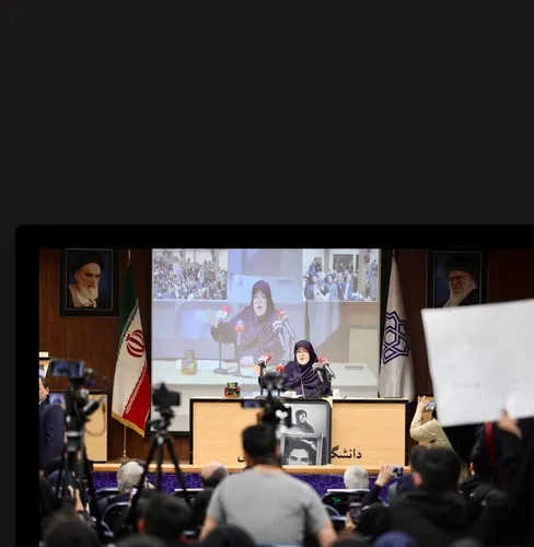 بین دانشجویان دانشگاه علامه طباطبایی با مهاجرانی به مناسبت روز دانشجو چه گذشت؟