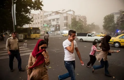 تهرانی‌ها مراقب گردو خاک باشید