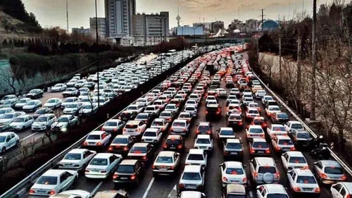 خروج ۹۵۰ هزار خودرو در نوروز از تهران
