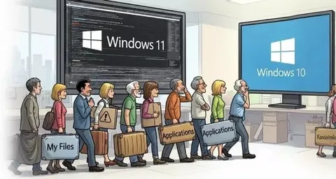 کاربران در حال فرار از ویندوز ۱۱ و بازگشت به ویندوز ۱۰ هستند!