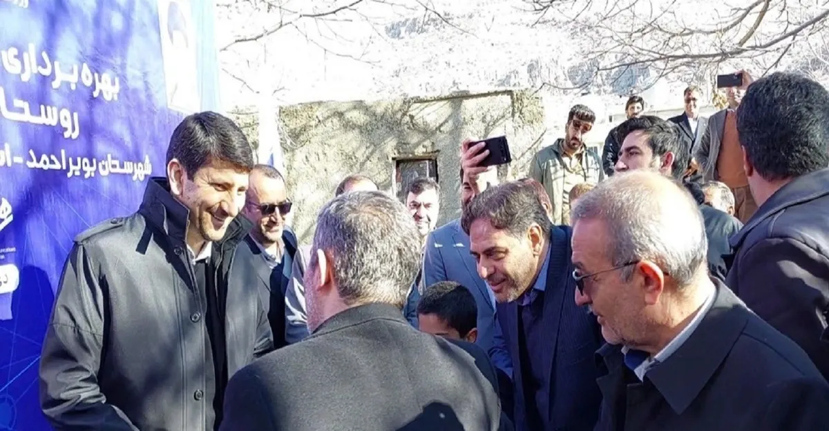 بازدید سرزده مدیرعامل شرکت مخابرات ایران از روستای امیرآبادشهرستان بویراحمد