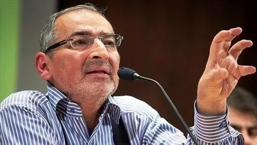 آخرین عکس از صادق زیباکلام قبل از زندانی شدن